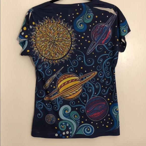 Custom print space tee - Picture 3 of 3